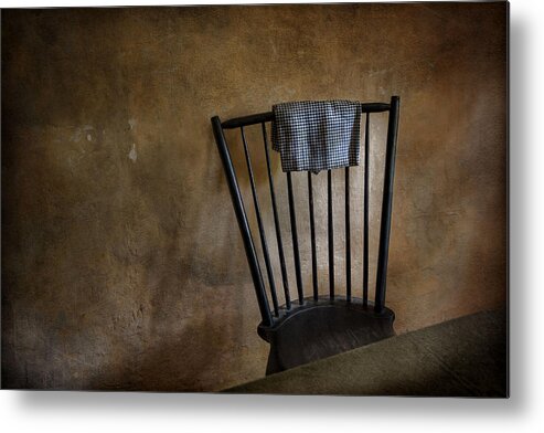 Still Life Metal Print featuring the photograph Gingham by Robin-Lee Vieira