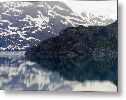 Ocean Metal Print featuring the photograph Glacier Bay by Edward Kovalsky