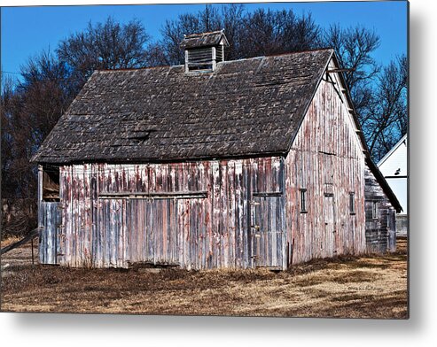 Barns Metal Print featuring the photograph Great Old Barn by Ed Peterson