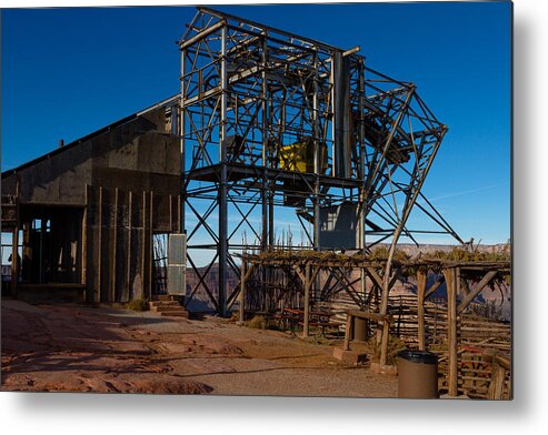Abandoned Metal Print featuring the photograph Guano Point by Ray Shiu