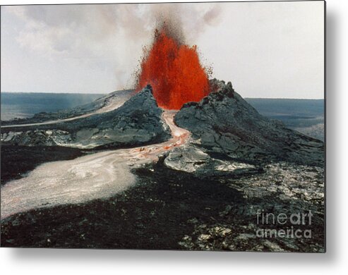 1984 Metal Print featuring the photograph Hawaii: Volcanos, 1984 by Granger