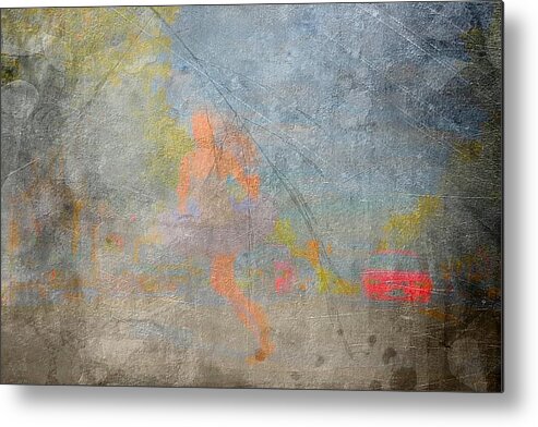 Ballerina Metal Print featuring the photograph Holy Crap The Light Just Turned Red by Trish Tritz