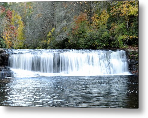 Waterfalls Metal Print featuring the photograph Hooker Falls by Bill Hosford