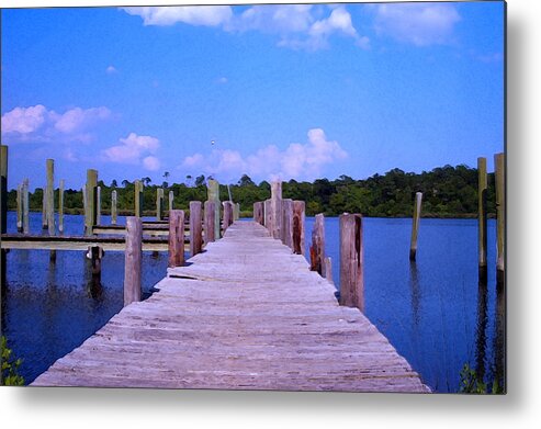 Dock Metal Print featuring the photograph Hope for the Future by Brian Wright
