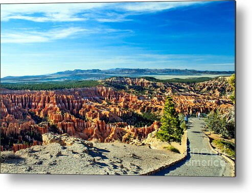 Rock Formations Metal Print featuring the photograph Inspirational Point by Robert Bales