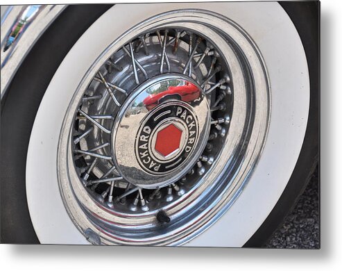 Vehicles Metal Print featuring the photograph Just A Touch Of Red by Jan Amiss Photography