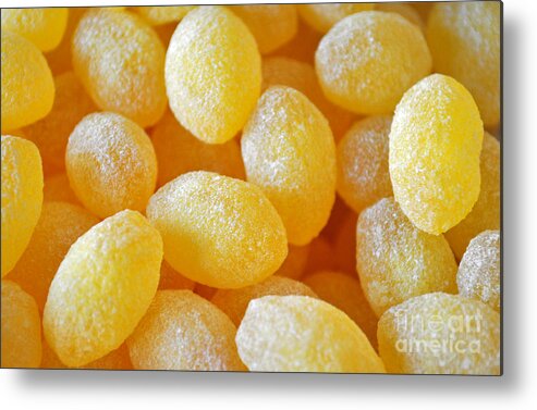 Lemon Drop Metal Print featuring the photograph Lemon Drops by Gwyn Newcombe