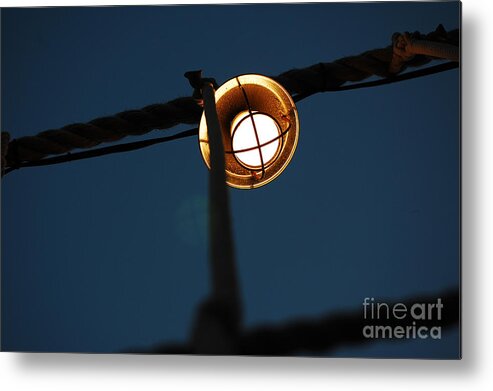 Light Metal Print featuring the photograph Lightrope by Robert Meanor