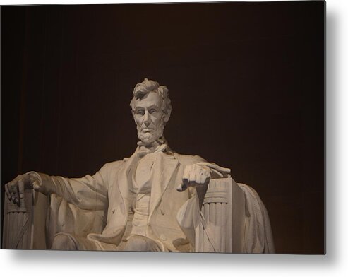 Lincoln Memorial Metal Print featuring the photograph Lincoln Memorial 002 by George Bostian