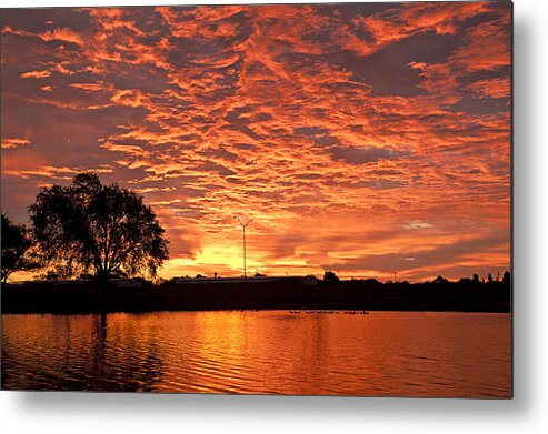 Awe Metal Print featuring the photograph Magic Sunrise by Melany Sarafis