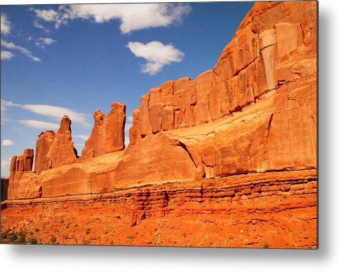 Arches National Park Metal Print featuring the photograph Manhatten In Utah by Jeff Swan