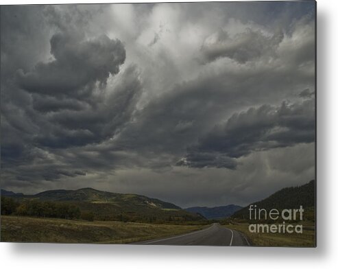 Colorado Metal Print featuring the photograph Mountain Storm by Tim Mulina