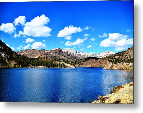 Yosemite Metal Print featuring the photograph Mtn Lake Bliss by Katie Plies