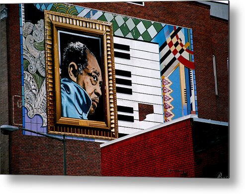 Mural Metal Print featuring the photograph The Duke by Claude Taylor