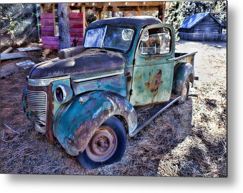  Truck Metal Print featuring the photograph My old truck by Garry Gay