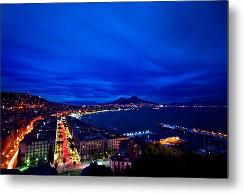  Yacht Metal Print featuring the photograph Naples by Stefano Termanini