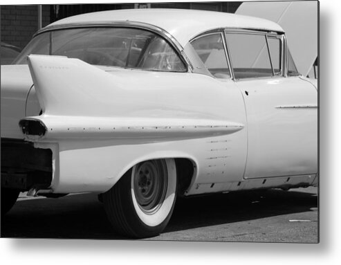 1950 Metal Print featuring the photograph NEEDS WORK in BLACK AND WHITE by Rob Hans