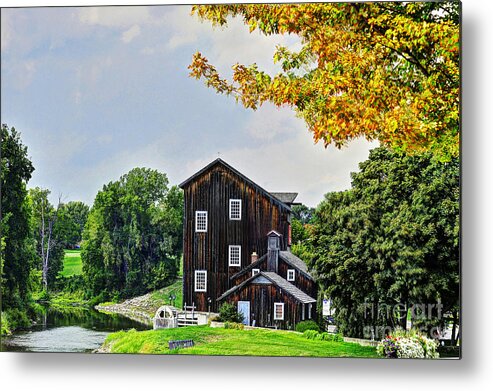 Mill Metal Print featuring the photograph Old Mill by Rodney Campbell