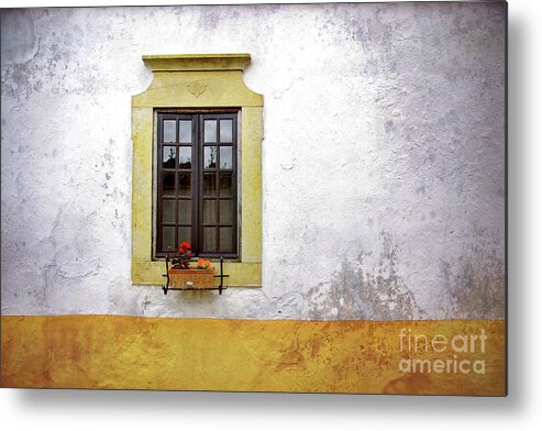 Address Metal Print featuring the photograph Old Window by Carlos Caetano
