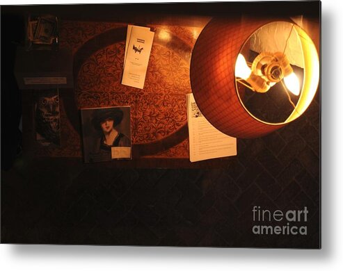 Desk Metal Print featuring the photograph On the Desk by Sherry Davis