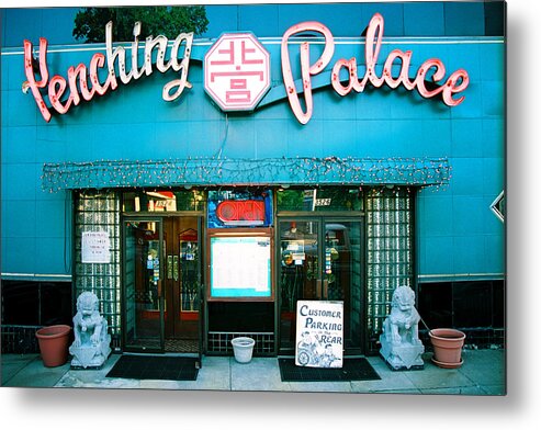 Restaurant Metal Print featuring the photograph Yenching Palace by Claude Taylor