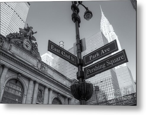 Clarence Holmes Metal Print featuring the photograph Pershing Square Skyline II by Clarence Holmes