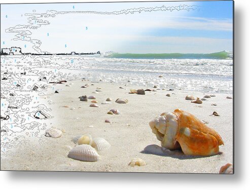 Photo By Number Metal Print featuring the photograph Photo by Number by Larry Mulvehill