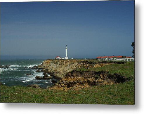 California Metal Print featuring the photograph Point Arena Lighthouse by David Armentrout