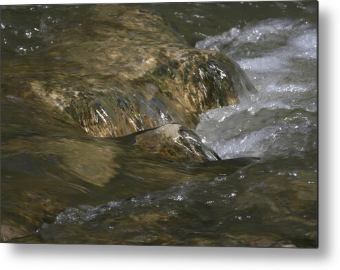 Water Photographs Metal Print featuring the photograph Progression Two by Alan Rutherford