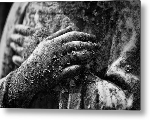 Darren Creighton Metal Print featuring the photograph Quiet Hands by Darren Creighton