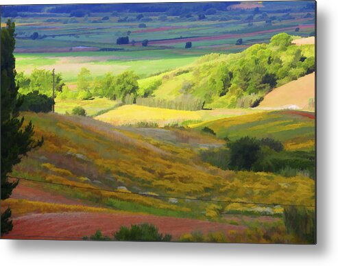 Valley Metal Print featuring the photograph Rainbow Valley by David Letts