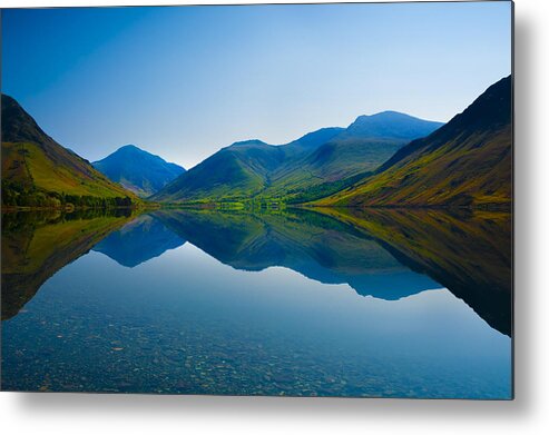 Bay Metal Print featuring the photograph Reflections by Svetlana Sewell
