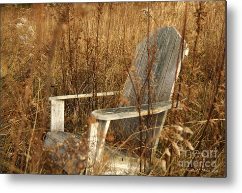 Fall Metal Print featuring the photograph Restfull by Ania M Milo