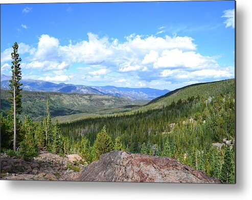 Rocky Mountains Metal Print featuring the photograph Rocky Mountain National Park2 by Zawhaus Photography