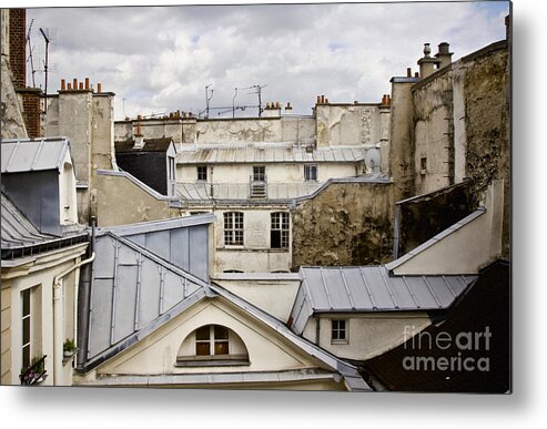 Paris Metal Print featuring the photograph Roof Tops by RicharD Murphy