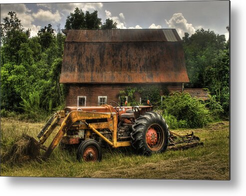 Barns Metal Print featuring the photograph Rural America - 1303 by Neil Doren