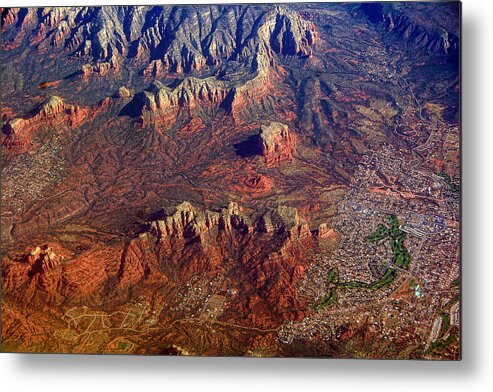 Sedona Metal Print featuring the photograph Sedona Arizona PLANET eARTh by James BO Insogna