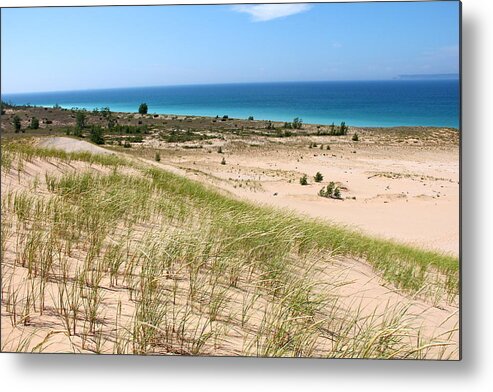 Sleeping Bear Dunes Metal Print featuring the photograph Sleeping Bear Dunes 1 by John Hufstader