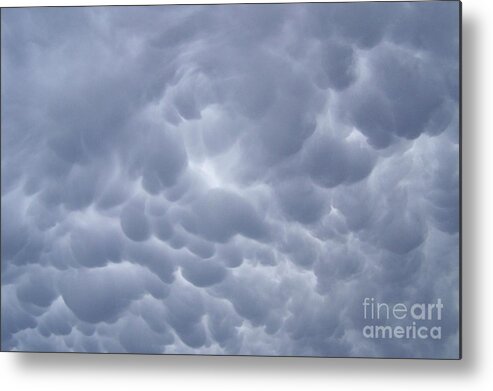 Storm Clouds Metal Print featuring the photograph Something Wicked This Way Comes by Dorrene BrownButterfield