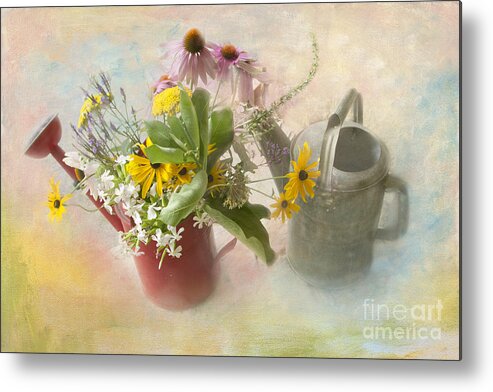Flowers Metal Print featuring the photograph Soul Mates by Marilyn Cornwell