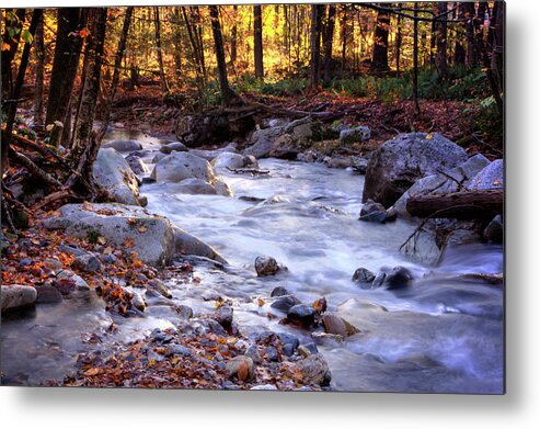 Vermont Metal Print featuring the photograph Stickney Brook by Tom Singleton