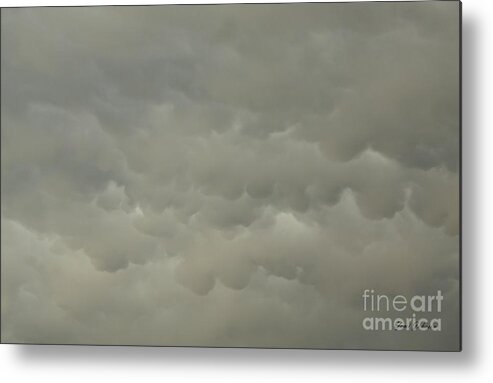 Clouds Metal Print featuring the photograph Storm clouds by Yumi Johnson