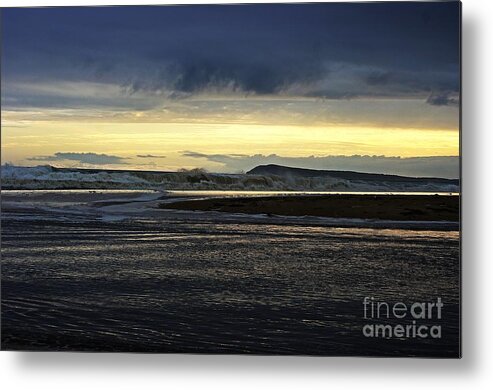 Powlet River Metal Print featuring the photograph Stormy morning 2 by Blair Stuart