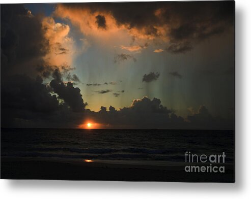 Exuma Metal Print featuring the photograph Stormy Morning by Dennis Hedberg