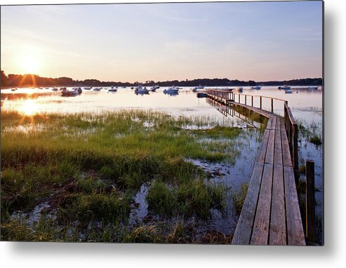 Chatham Metal Print featuring the photograph Sunrise In Chatham by Nick Shirghio