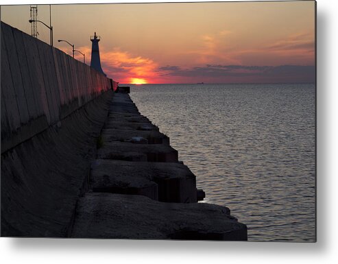 Landscape Metal Print featuring the photograph Sunrise by Nick Mares