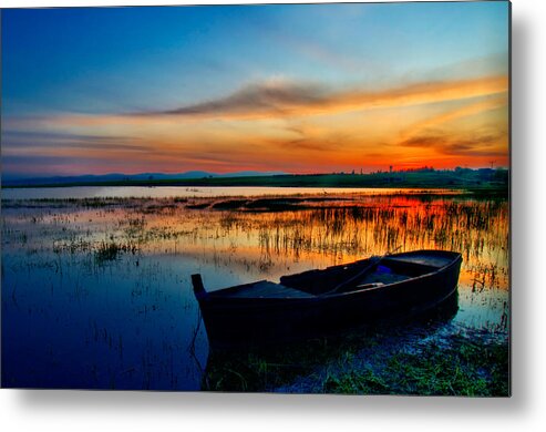 Nature Metal Print featuring the photograph Sunset by Okan YILMAZ