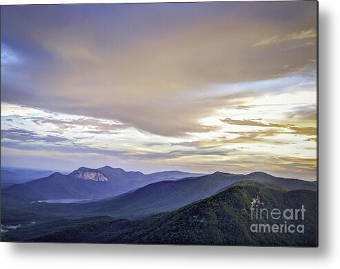 Sunset Metal Print featuring the photograph Table Rock Sunset by David Waldrop