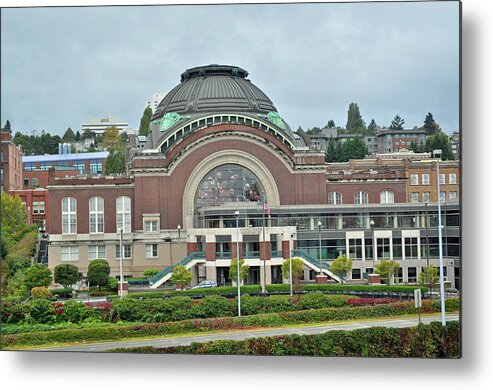 Tacoma Metal Print featuring the photograph Tacoma Court House by Tikvah's Hope