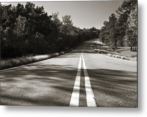 Adventure Metal Print featuring the photograph Talimena Roads II by Ricky Barnard
